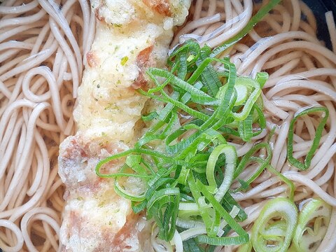 竹輪の磯辺揚げ入り蕎麦